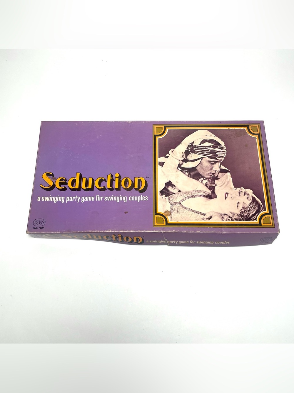 Vintage Seduction Board Game 1970s Reiss Swinging Party Game Adult Couples